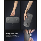 Spigen Sony PlayStation Portal Pussi Klasden Pouch Charcoal Gray