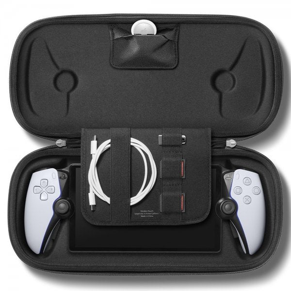 Spigen Sony PlayStation Portal Pussi Klasden Pouch Charcoal Gray