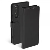 Krusell Sony Xperia 1 II -puhelinlompakkokotelo, musta