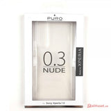 Puro Sony Xperia 1 II Kuori Nude Läpinäkyvä