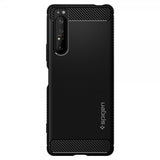 Spigen Sony Xperia 1 II Suojakuori Rugged Armor Mattamusta