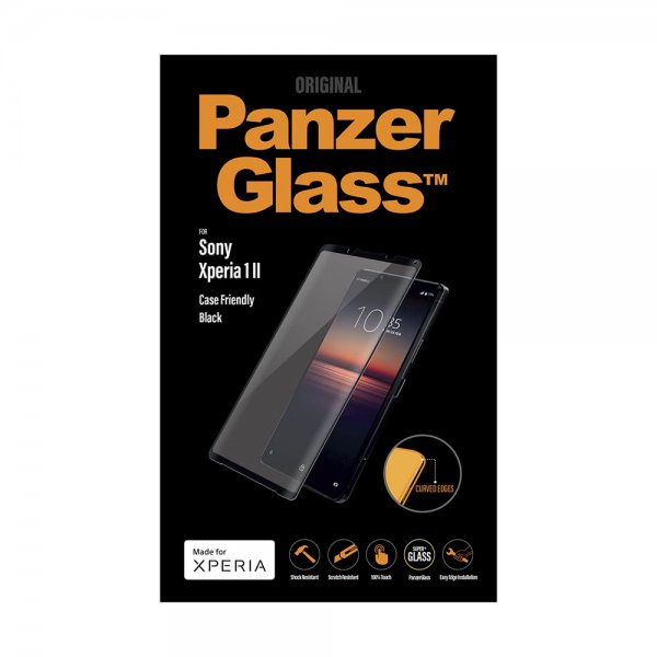 PanzerGlass Sony Xperia 1 II Näytönsuoja CaseFriendly Curved Edges