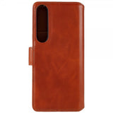 Nordic Covers Sony Xperia 1 IV -kotelo, Essential Leather, Maple Brown