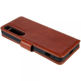 Nordic Covers Sony Xperia 1 IV -kotelo, Essential Leather, Maple Brown