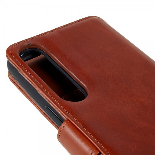 Nordic Covers Sony Xperia 1 IV -kotelo, Essential Leather, Maple Brown