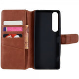 Nordic Covers Sony Xperia 1 IV -kotelo, Essential Leather, Maple Brown