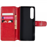 Nordic Covers Sony Xperia 1 IV -suojakotelo Essential Leather Poppy Red