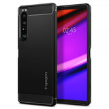 Spigen Sony Xperia 1 IV Kuori Rugged Armor Matte Black