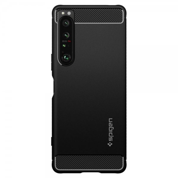 Spigen Sony Xperia 1 IV Kuori Rugged Armor Matte Black