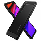 Spigen Sony Xperia 1 IV Kuori Rugged Armor Matte Black