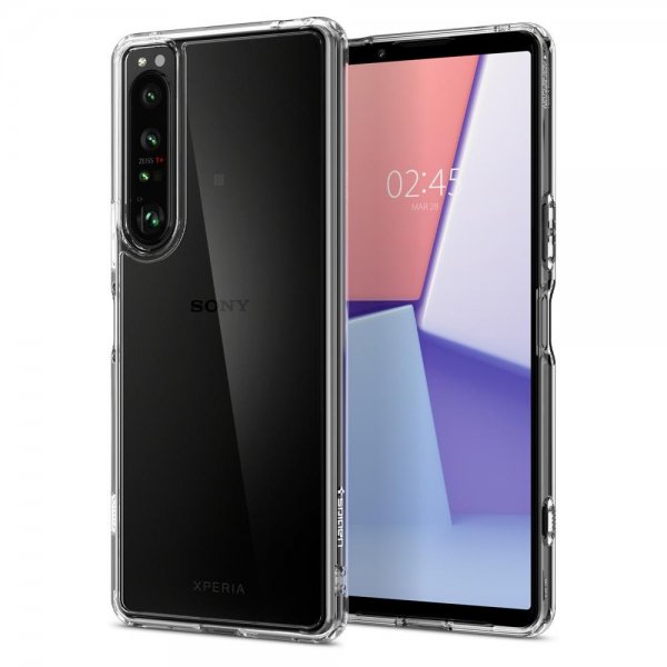 Spigen Sony Xperia 1 IV Kuori Ultra Hybrid Crystal Clear