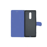 Sony Xperia 1 -suojakotelo ja -jalusta, sininen