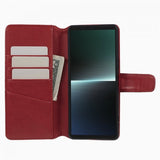 Nordic Covers Sony Xperia 1 V Essential Leather Poppy Red -kotelo