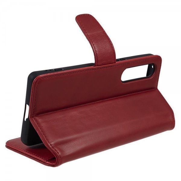 Nordic Covers Sony Xperia 1 V Essential Leather Poppy Red -kotelo
