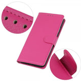 Sony Xperia 1 V Kotelo Litsi Magenta