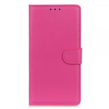 Sony Xperia 1 V Kotelo Litsi Magenta