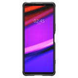 Spigen Sony Xperia 1 V Suojakuori Rugged Armor Mattamusta