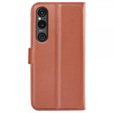 Sony Xperia 1 VI Litsi Ruskea Kotelo