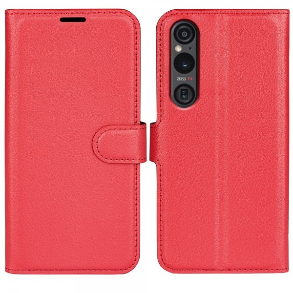 Sony Xperia 1 VI Litsi Punainen Kotelo