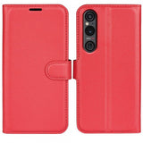Sony Xperia 1 VI Litsi Punainen Kotelo