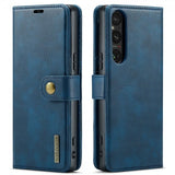 Dg.Ming Sony Xperia 1 VI suojakotelo irrotettavalla kuorella, sininen
