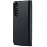 Dg.Ming Sony Xperia 1 VI Kotelo irrotettavalla kuorella, musta