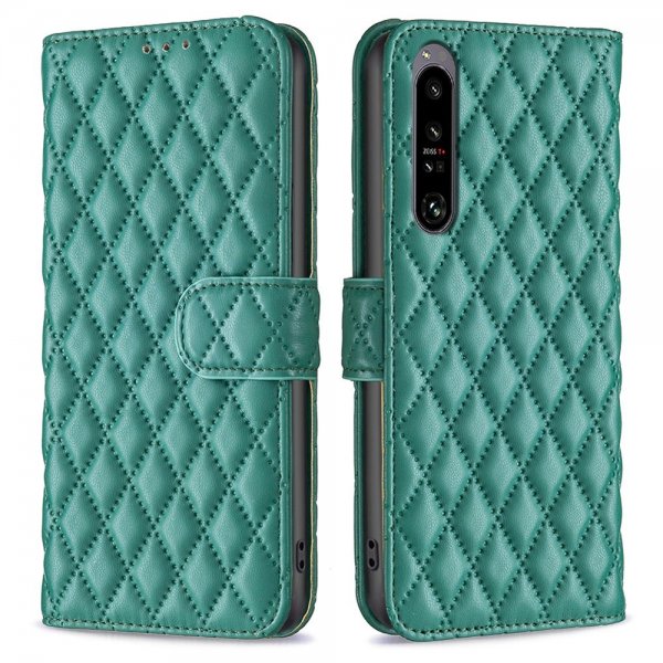 Sony Xperia 1 VI Kotelo Vinokuviollinen Vihreä