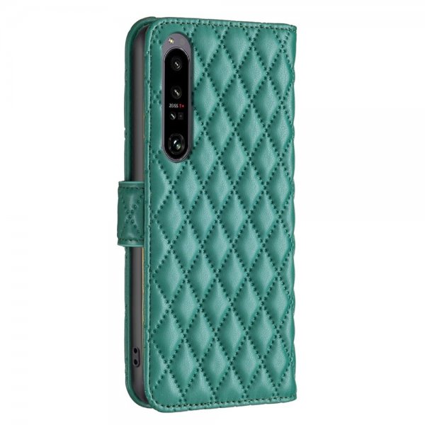 Sony Xperia 1 VI Kotelo Vinokuviollinen Vihreä