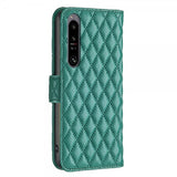 Sony Xperia 1 VI Kotelo Vinokuviollinen Vihreä