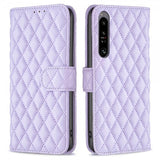 Sony Xperia 1 VI Kotelo Vinokuviollinen Violetti