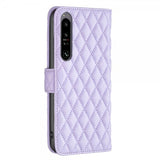 Sony Xperia 1 VI Kotelo Vinokuviollinen Violetti