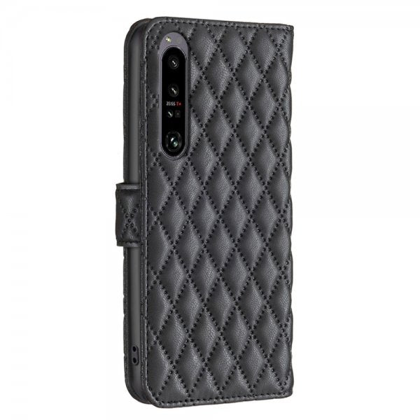 Sony Xperia 1 VI Kotelo Vinokuviollinen Musta
