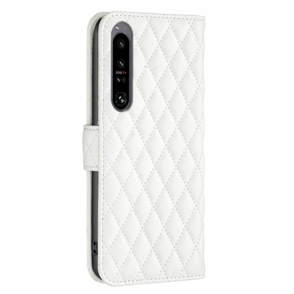 Sony Xperia 1 VI Kotelo Vinokuviollinen Valkoinen