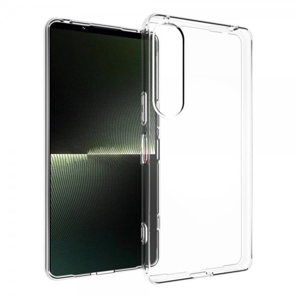 Nordic Covers Sony Xperia 1 VI -suojakuori, Feather-sarja, läpinäkyvä