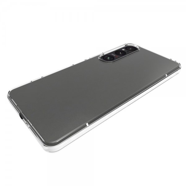 Nordic Covers Sony Xperia 1 VI -suojakuori, Feather-sarja, läpinäkyvä
