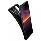 Spigen Sony Xperia 10 II -suojakuori Rugged Armor Matte Black