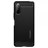 Spigen Sony Xperia 10 II -suojakuori Rugged Armor Matte Black