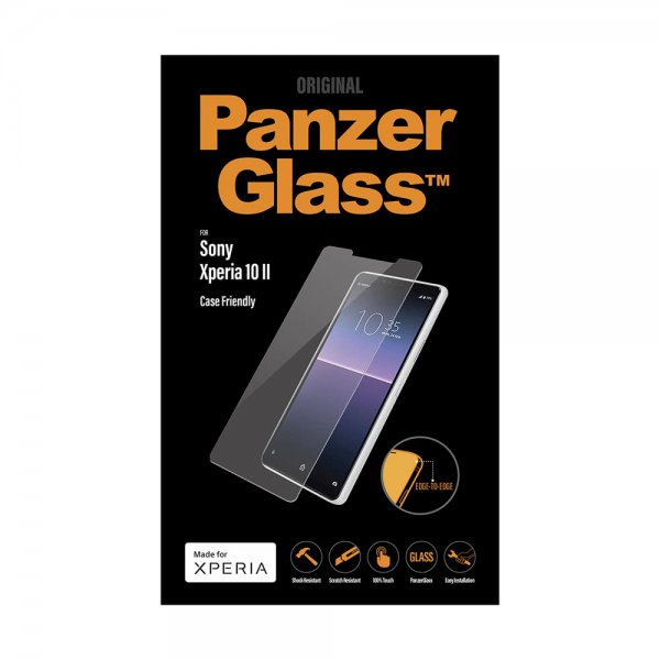 PanzerGlass Sony Xperia 10 II Näytönsuoja CaseFriendly Edge-to-Edge