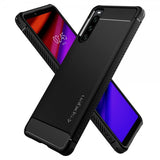 Spigen Sony Xperia 10 IV Kuori Rugged Armor Mattamusta