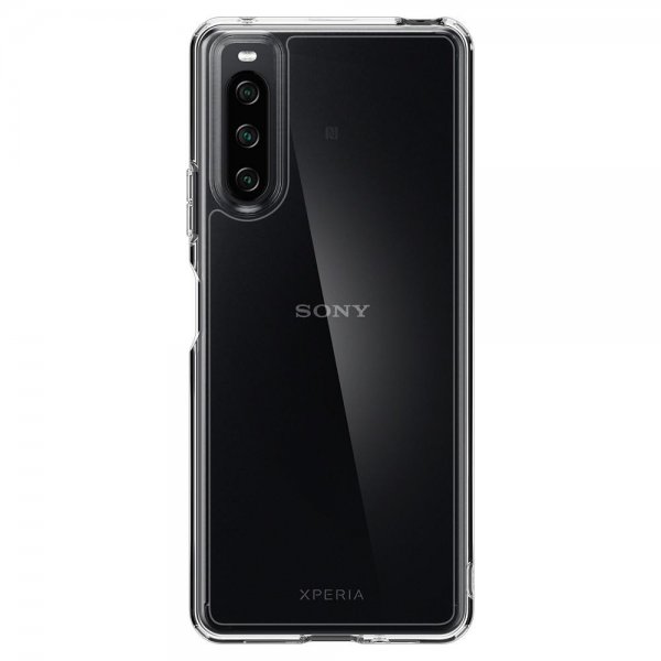 Spigen Sony Xperia 10 IV -suojakuori, Ultra Hybrid, läpinäkyvä