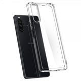 Spigen Sony Xperia 10 IV -suojakuori, Ultra Hybrid, läpinäkyvä
