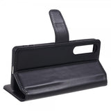 Nordic Covers Sony Xperia 10 V -kotelo, Essential Leather, Raven Black