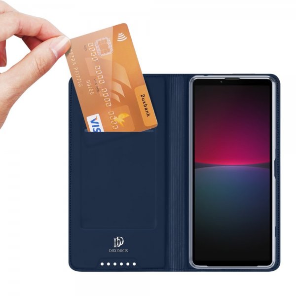 Dux Ducis Sony Xperia 10 V -kotelo Skin Pro Series sininen