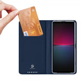 Dux Ducis Sony Xperia 10 V -kotelo Skin Pro Series sininen
