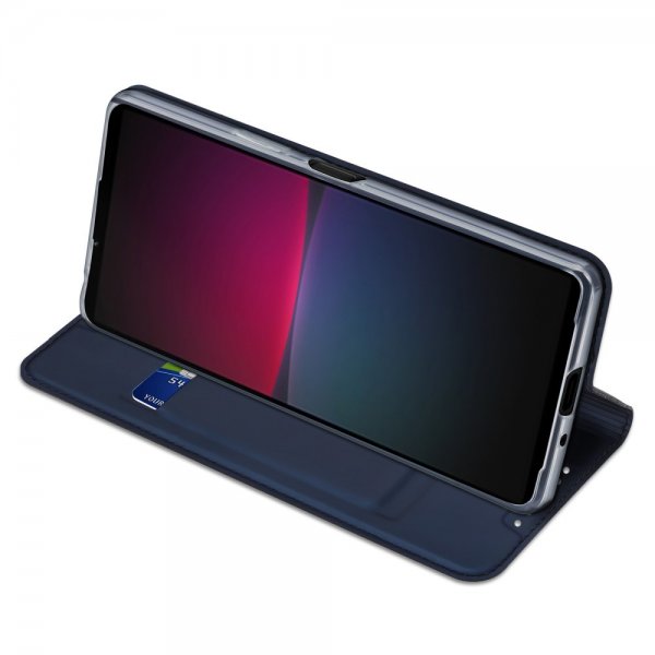 Dux Ducis Sony Xperia 10 V -kotelo Skin Pro Series sininen