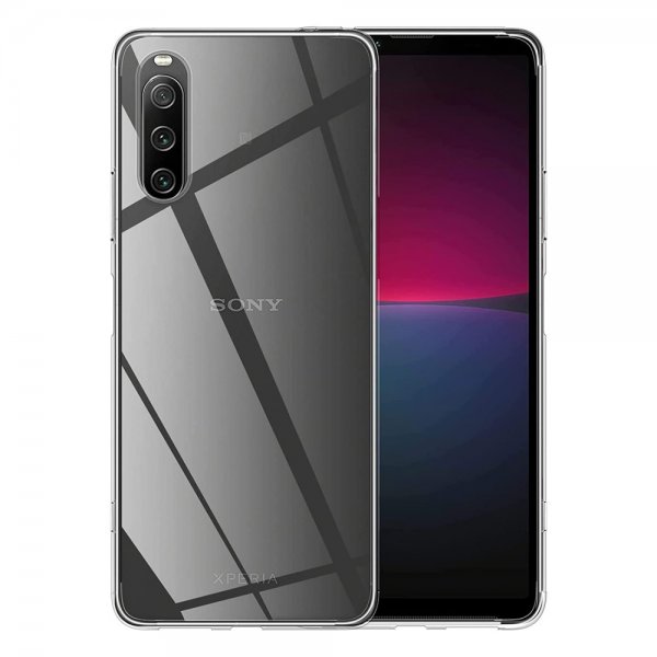 Nordic Covers Sony Xperia 10 V Kuori Feather Series Läpinäkyvä