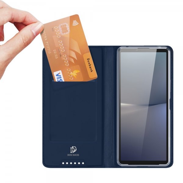Dux Ducis Sony Xperia 10 VI -kotelo Skin Pro Series sininen