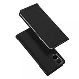Dux Ducis Sony Xperia 10 VI Fodral Skin Pro Series Musta