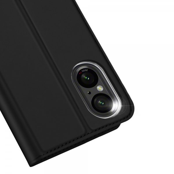 Dux Ducis Sony Xperia 10 VI Fodral Skin Pro Series Musta