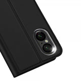 Dux Ducis Sony Xperia 10 VI Fodral Skin Pro Series Musta